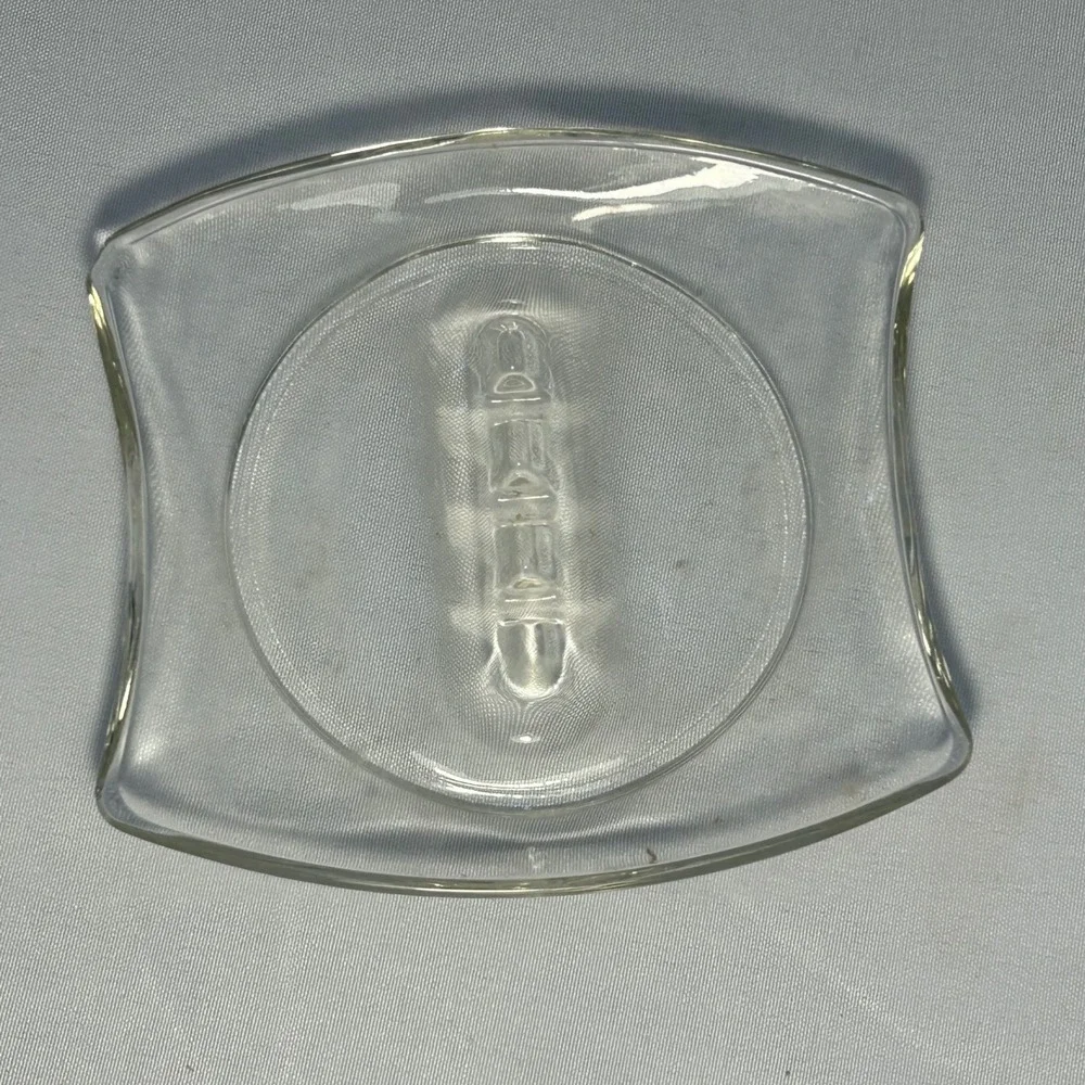 Vintage Clear Glass‎ ashtray